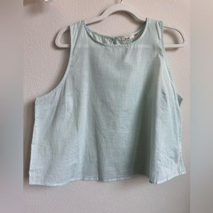 Light blue tank top